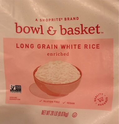 White Enriched Long Grain Rice, White