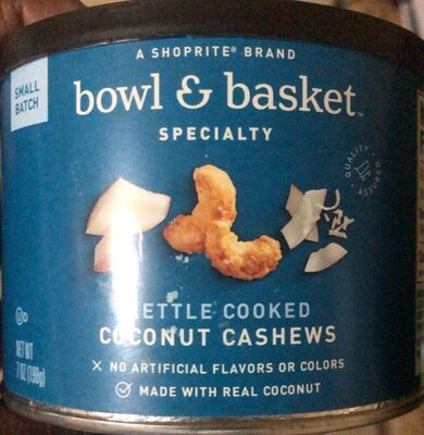 Specialty, Coconut Kettle Cooked Cashews, Coconut