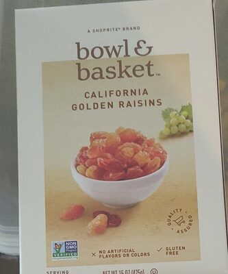 California Golden Raisins, California