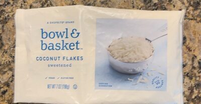 Sweetened Coconut Flakes, Sweetened
