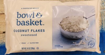 Sweetened Coconut Flakes, Sweetened