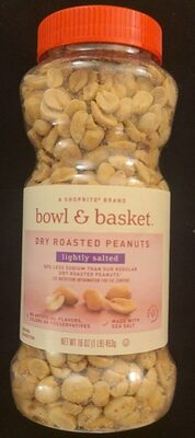 Lightly Salted Dry Roasted Peanuts, Lightly Salted
