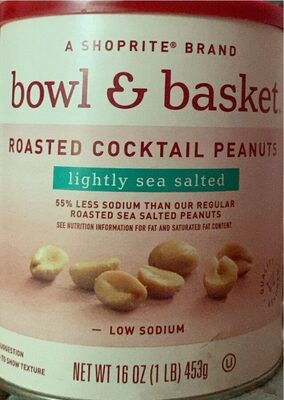 Lightly Sea Salted Roasted Cocktail Peanuts, Lightly Sea Salted Roasted Cocktail