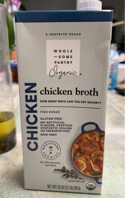 Organic, Chicken Broth, Chicken