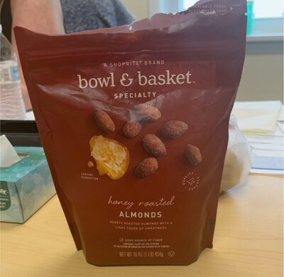 Specialty, Honey Roasted Almonds, Honey Roasted