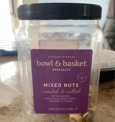 Specialty, Roasted & Salted Mixed Nuts, Roasted & Salted