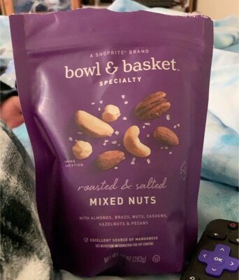 Specialty, Roasted & Salted Mixed Nuts, Roasted & Salted