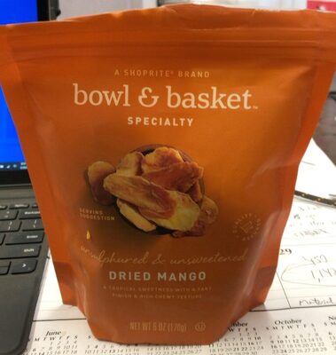 Specialty, Unsulphured & Unsweetened Dried Mango