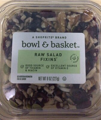 Raw Salad Fixins'