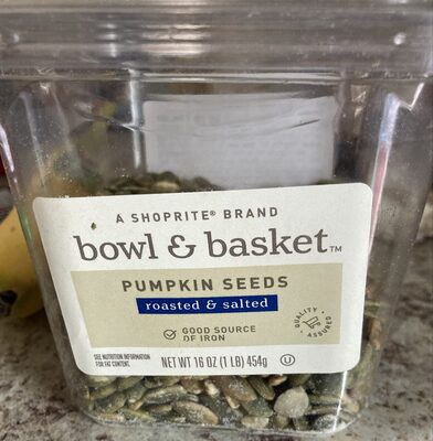 Roasted & Salted Pumpkin Seeds, Roasted & Salted