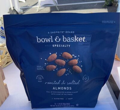 Specialty, Roasted & Salted Almonds, Roasted & Salted