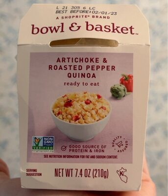 Artichoke & Roasted Pepper Quinoa, Artichoke & Roasted Pepper