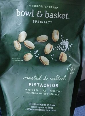 Specialty, Roasted & Salted Pistachios, Roasted & Salted