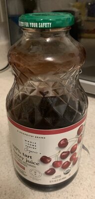 Organic, Tart Cherry Juice, Tart Cherry