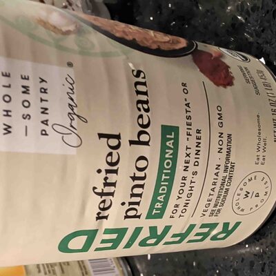 Organic, Traditional Pinto Refried Beans, Traditional Pinto