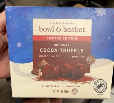 Original Cocoa Truffle Dusted With Cocoa Powder, Original