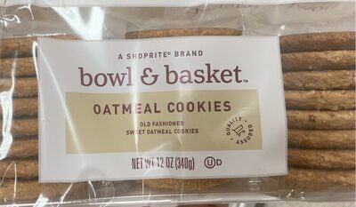 Oatmeal Cookies, Oatmeal