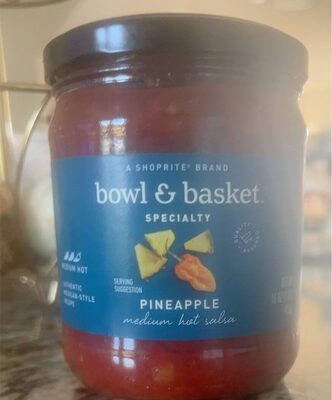 Specialty, Pineapple Medium Hot Salsa, Pineapple
