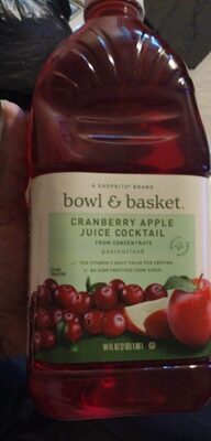 Cranberry Apple Juice Cocktail, Cranberry Apple