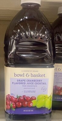 Grape Cranberry Juice Cocktail, Grape Cranberry