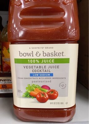 Vegetable Low Sodium Juice Cocktail, Vegetable