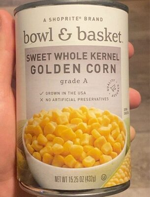 Sweet Golden Whole Kernel Corn, Sweet Golden