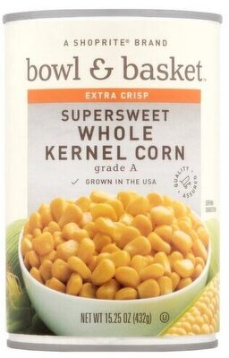 Supersweet Extra Crisp Whole Kernel Corn, Supersweet