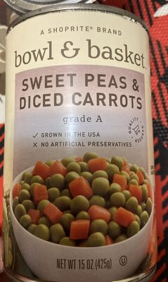 Sweet Peas & Diced Carrots, Sweet