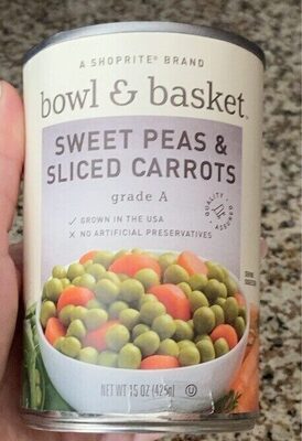 Sweet Peas & Sliced Carrots, Sweet