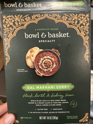 Specialty, Black Lentil & Kidney Bean Dal Makhani Curry, Black Lentil & Kidney Bean