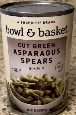 Cut Green Asparagus Spears