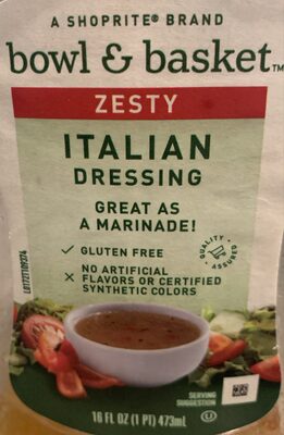 Zesty Italian Dressing, Zesty Italian
