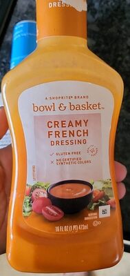 Creamy French Dressing, Creamy French