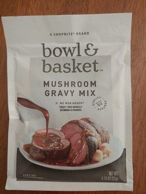 Mushroom Gravy Mix, Mushroom
