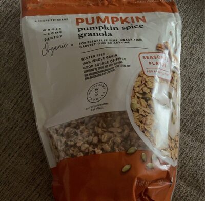 Organic, Pumpkin Spice Granola, Pumpkin Spice