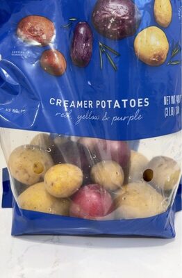 Specialty, Red, Yellow & Purple Creamer Potatoes, Red, Yellow & Purple
