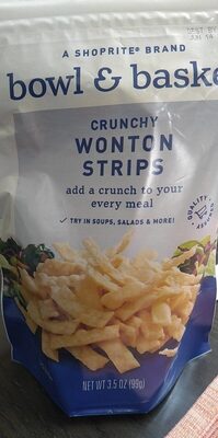 Crunchy Wonton Strips, Crunchy