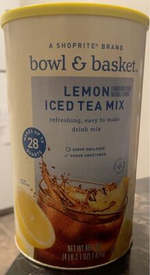 Lemon Iced Tea Mix, Lemon