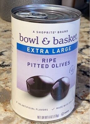 Extra Large Ripe Pitted Olives