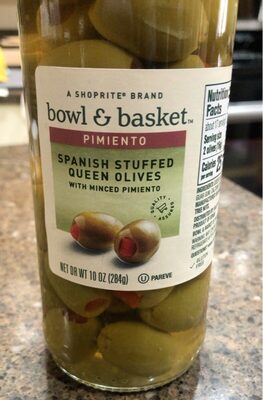Pimiento Spanish Stuffed Queen Olives With Minced Pimiento, Pimiento Spanish