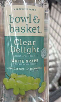 Black Cherry Clear Delight Sparkling Flavored Beverage, Black Cherry