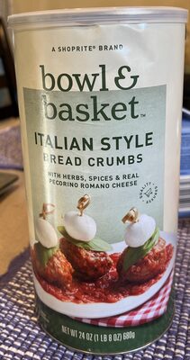 Italian Style Bread Crumbs, Italian Style