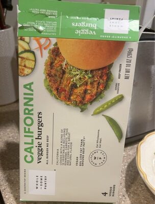 California Veggie Burgers, California