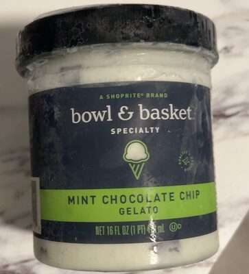 Mint Chocolate Chip Gelato, Mint Chocolate Chip