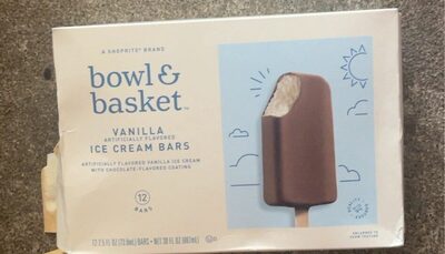 Vanilla Ice Cream Bars, Vanilla
