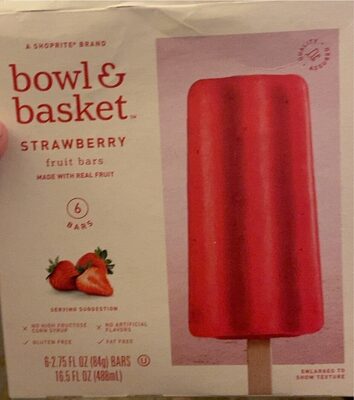 Strawberry Fruit Bars, Strawberry