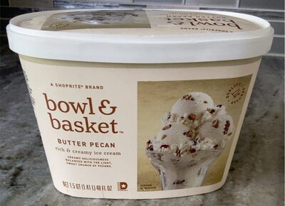 Butter Pecan Rich & Creamy Ice Cream, Butter Pecan