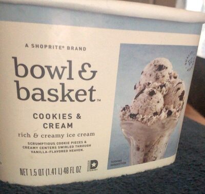 Cookies & Cream Rich & Creamy Ice Cream, Cookies & Cream