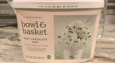 Mint Chocolate Chip Rich & Creamy Ice Cream, Mint Chocolate Chip