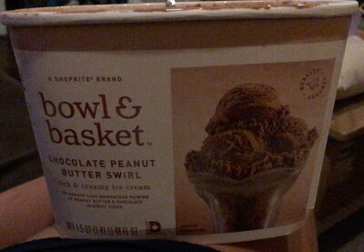 Chocolate Peanut Butter Swirl Rich & Creamy Ice Cream, Chocolate Peanut Butter Swirl